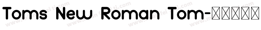 Toms New Roman Tom字体转换